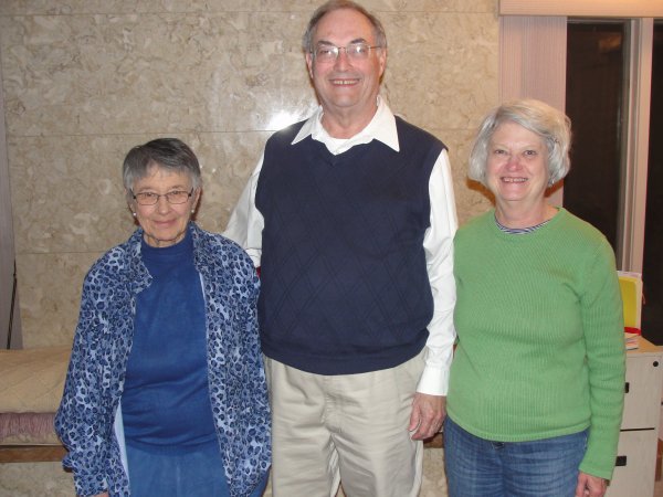 Picture of Claire with us.