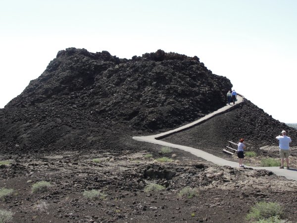 Spatter cone mound.